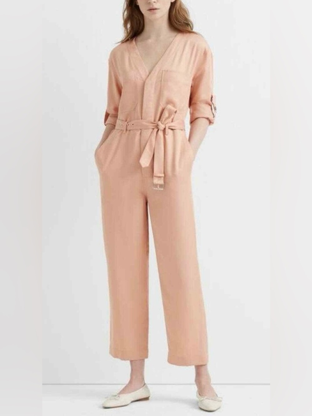 76 Club Monaco Off Duty Utility Jumpsuit (missing belt)